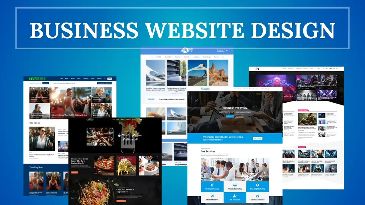 I can design professional business or ecommerce website with elementor