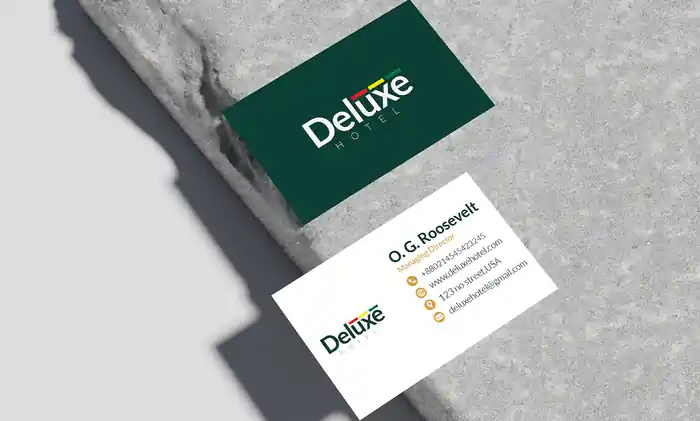 I can do Business card, Thank you card, Greetings card & Visiting card