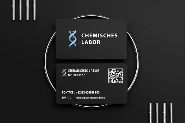 I can design luxury business and id card with qr code integration
