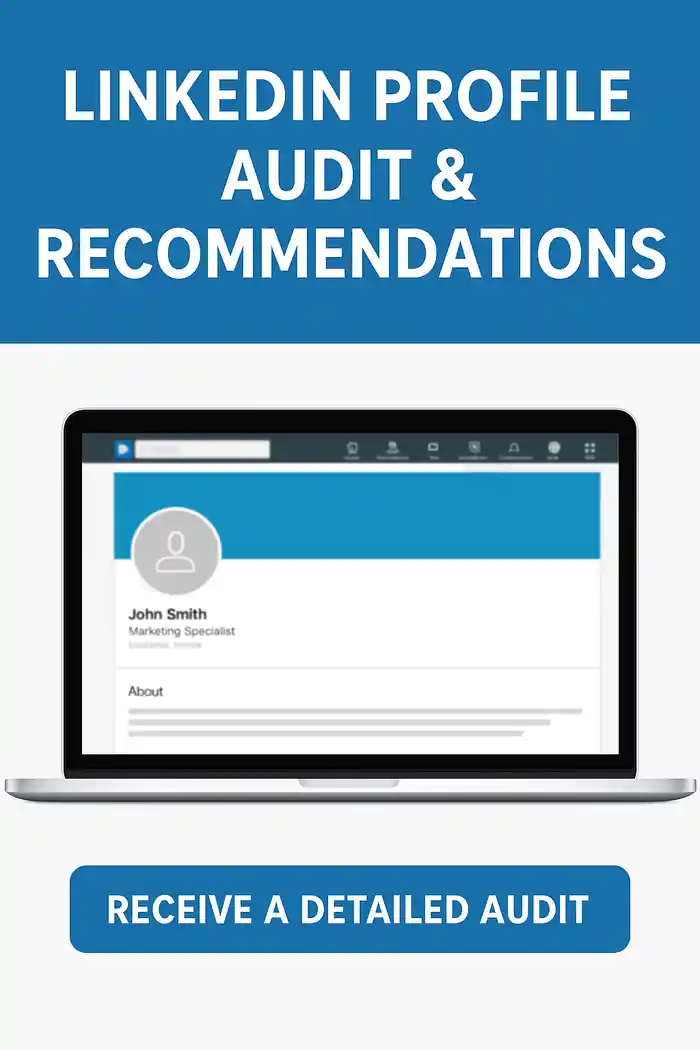 I can LinkedIn Profile Audit & Recommendations