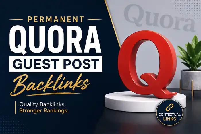 I can QUORA Guest Post Backlinks With 100 percent Indexing guarantee