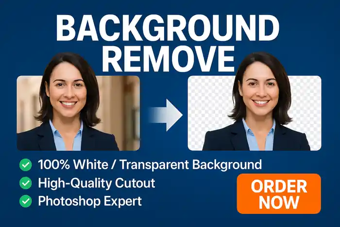 I can do image background removal super fast delivery