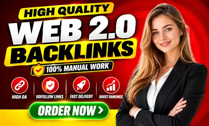I can Provide web 2.0 Dofollow Backlinks High Quality