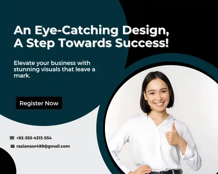I can I can design logos, posters, cards, thumbnails, and landing pages.