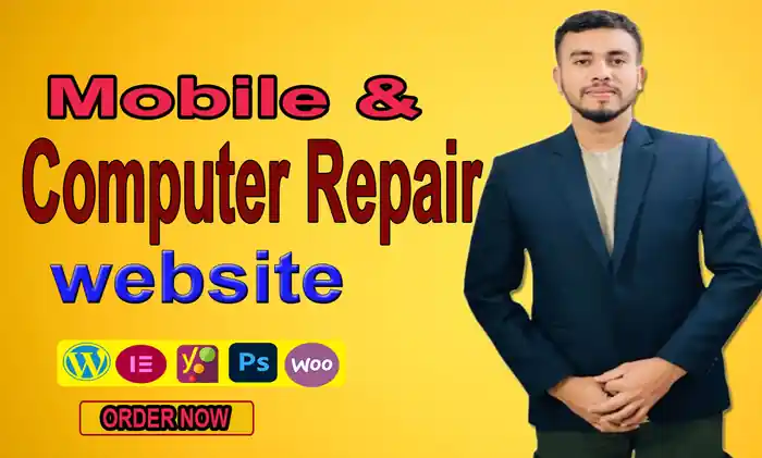 I can creat a mobile and computer repair wordpress website