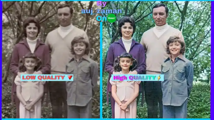 I can enhance, upscale, improve low res photo to high resolution