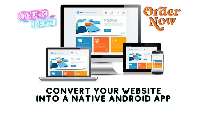 I can convert your website to a mobile app