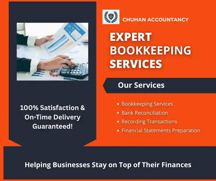 I can do professional bookkeeping with accuracy and efficiency