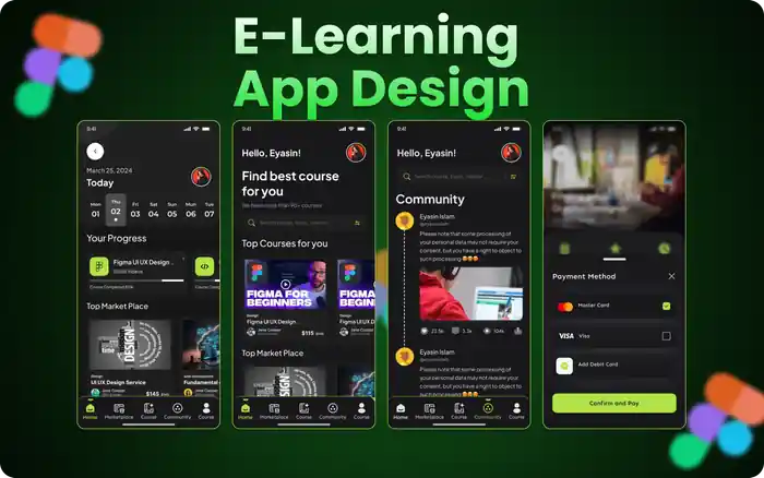 I can design UI UX design for mobile app using figma, website UI UX design