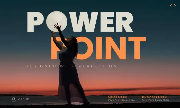 I can design professional PowerPoint / Google Slides and Pitch Decks designs