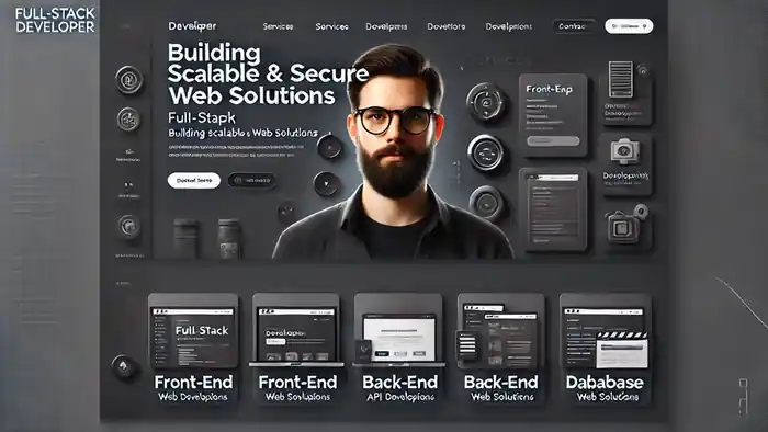 I can develop any kind of website with app