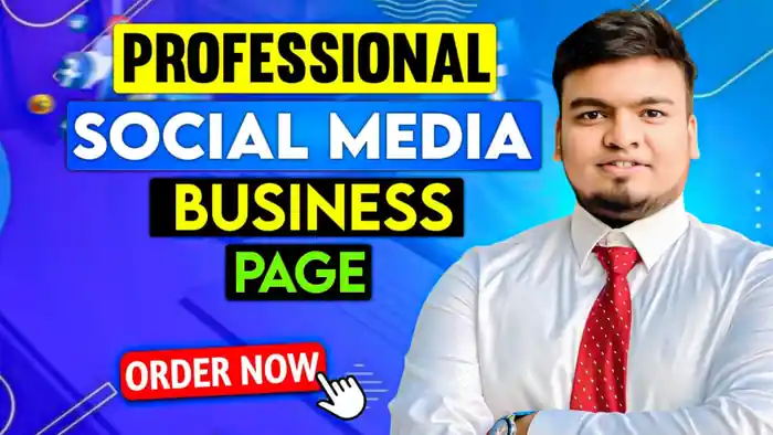 I can create a professional social media company page or business page