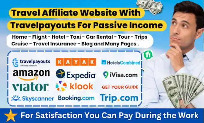 I can Travel Affiliate Website With Travelpayouts for Passive Income