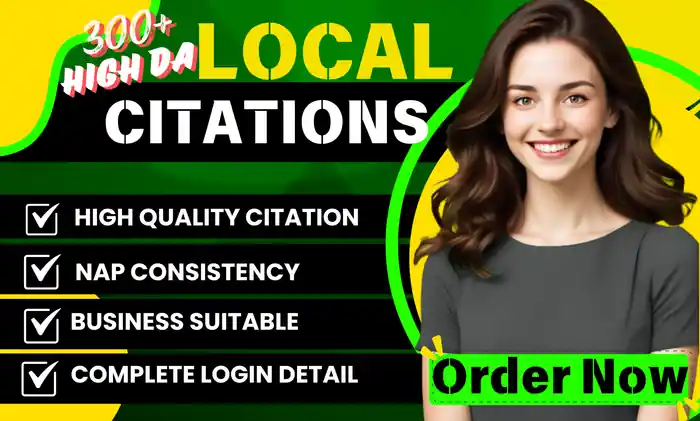 I can do manually high DA Local citations for GMB Listing & Local SEO rank