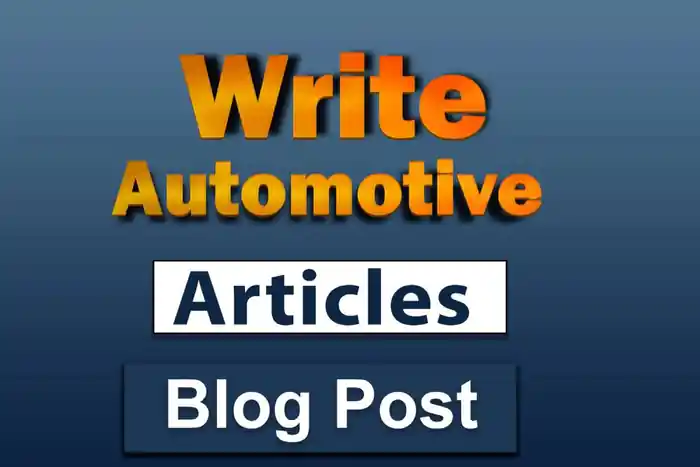 I can Create 100 words SEO friendly automotive article or blog post