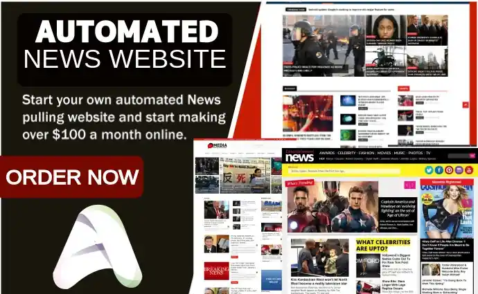 I can create the best automated news website monetized with ads ready
