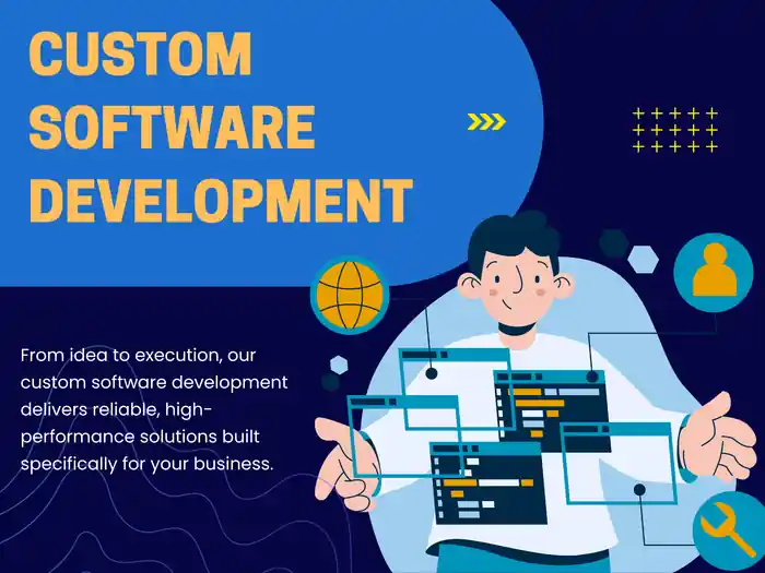 I can design and develop custom software solutions