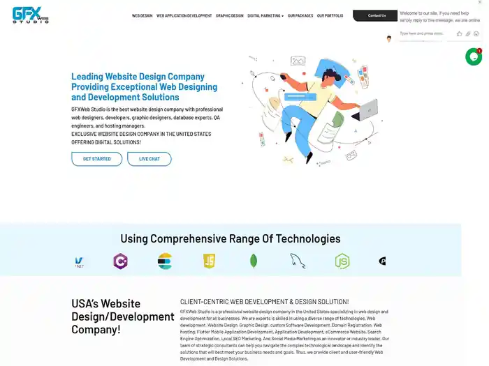 I can develop a topnotch business website