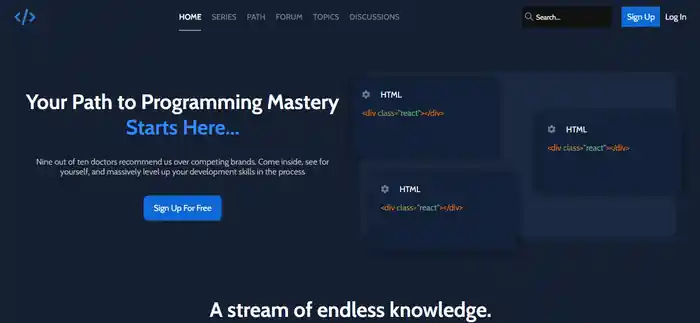 I can Create a Custom Website using HTML, CSS, JavaScript, React and Next.js