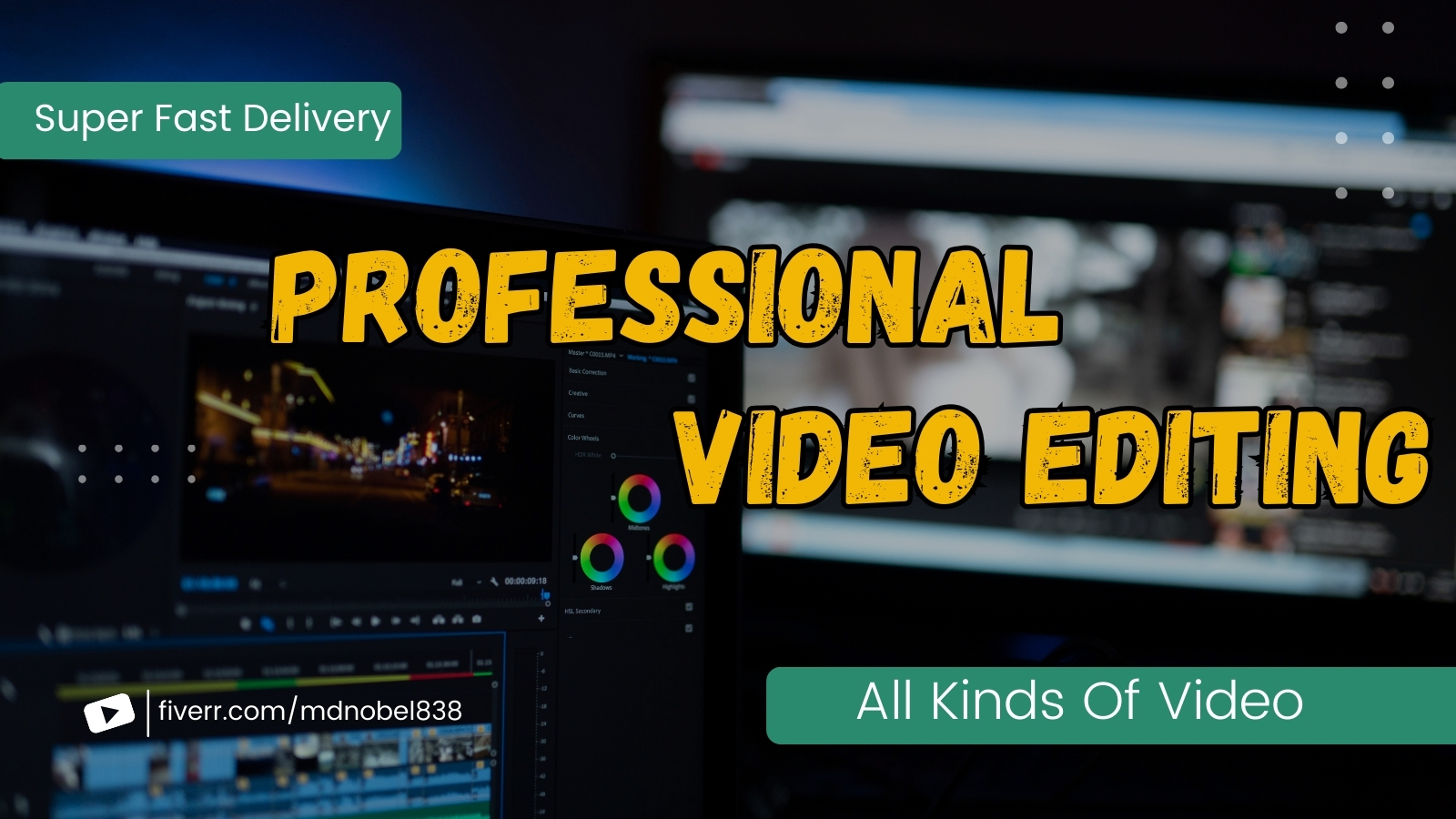 I can edit travel,vlog,drone,gopro and youtube videos