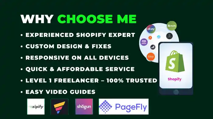 I can be Your Shopify Expert for Custom Product Page Design & Development