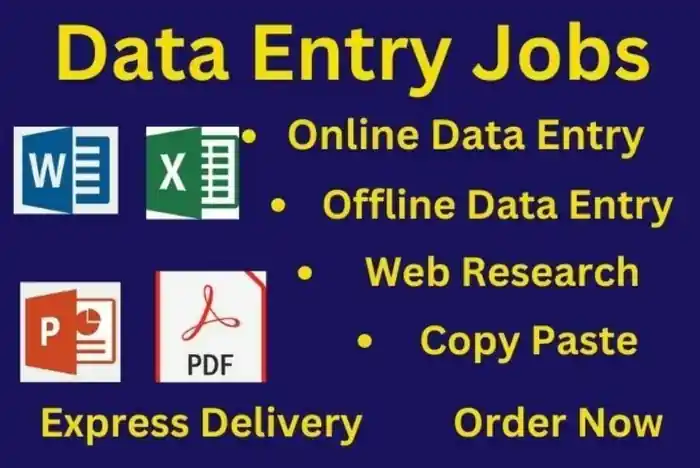 I can do fastest data entry jobs