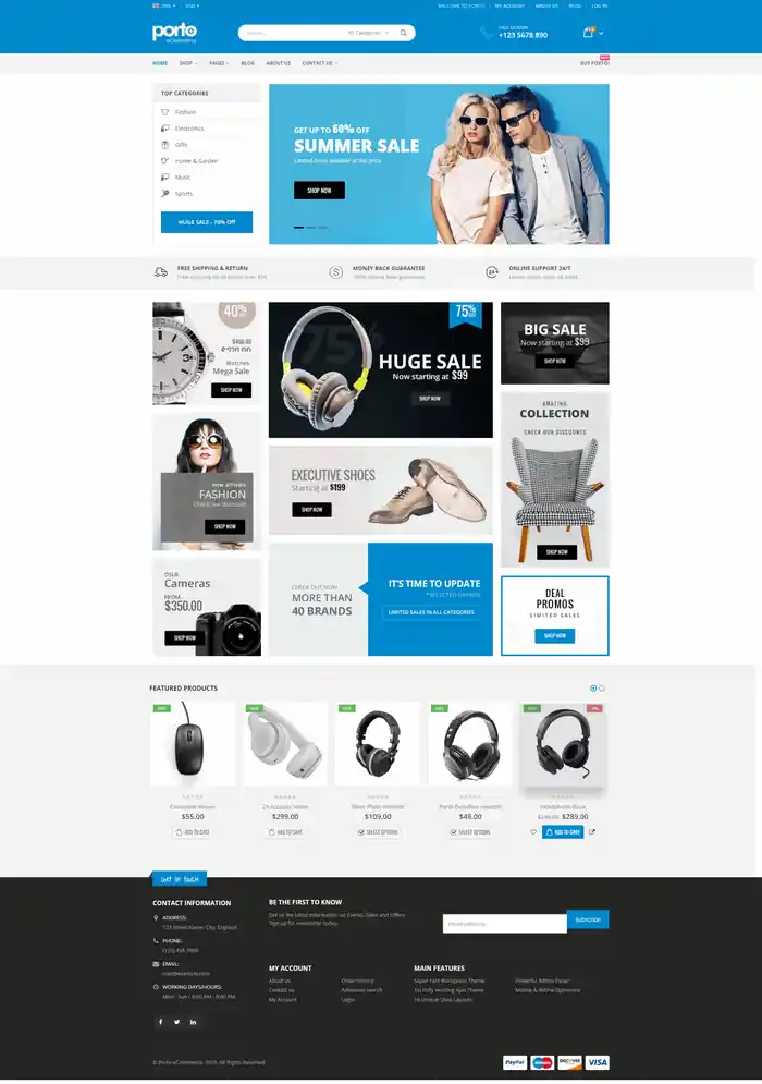 I can create, woocommerce website | online store | Ecommerce