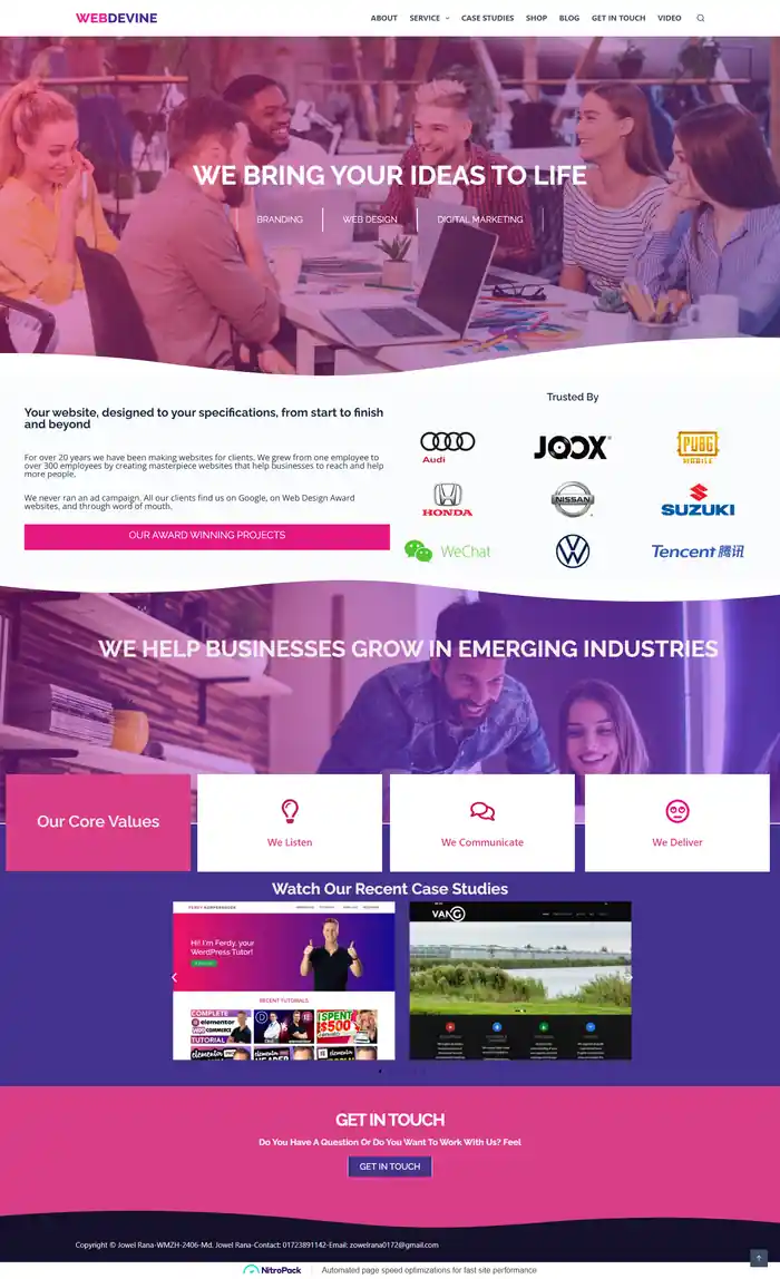 I can Design, redesign, Clone Professional and Modern WordPress website