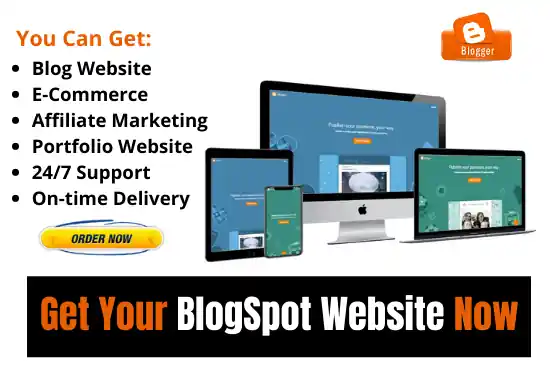 I can design, redesign blogspot website or customize any blogger template