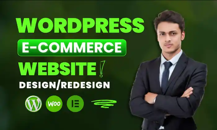 I can design, build woocommerce store or wordpress website development