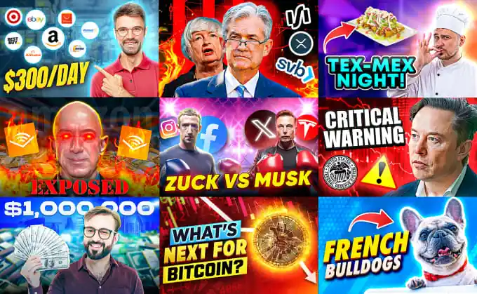 I can design amazing youtube thumbnail that attract viewers