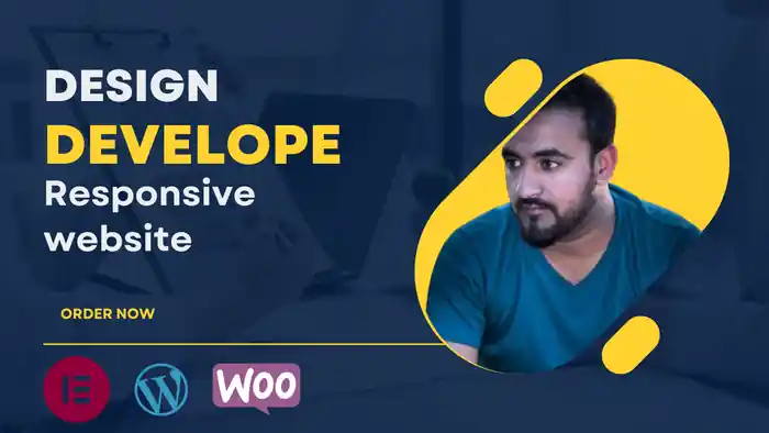 I can design and develope website for your business