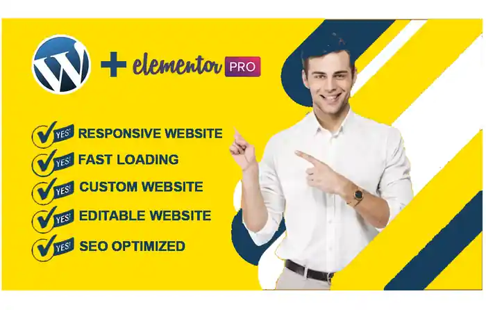 I can build responsive wordpress website design and custom development