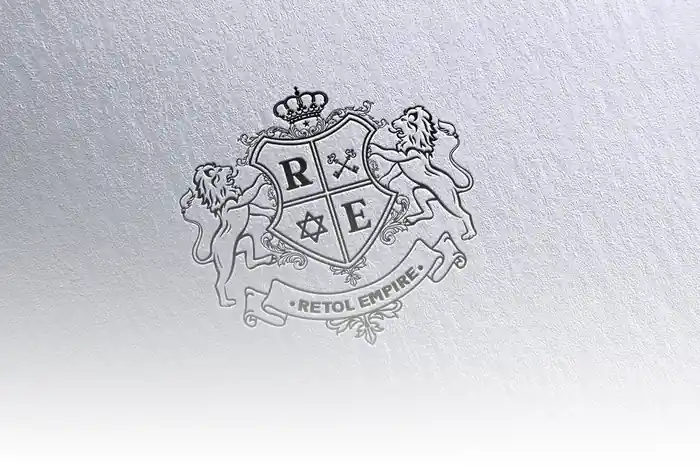 I can design a vintage style family crest and heraldic coat of arms