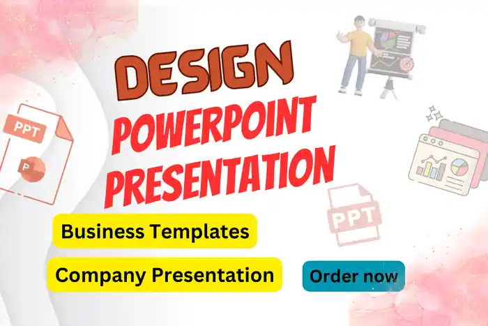 I can design business templates, PowerPoint slides, engaging company