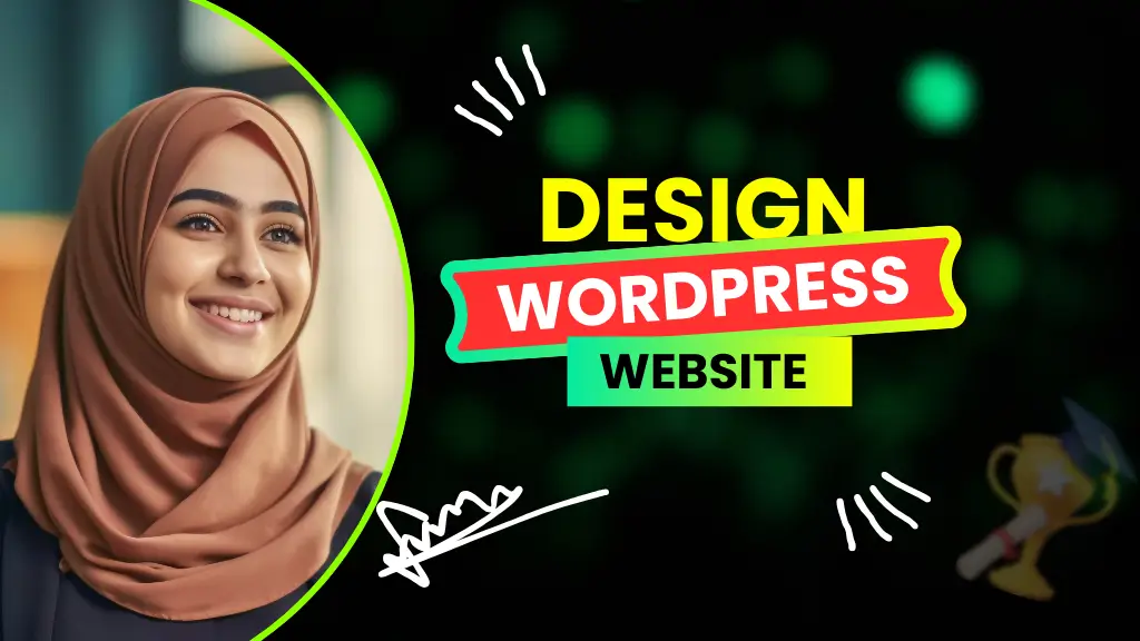 I can design professional and responsive wordpress website using elementor