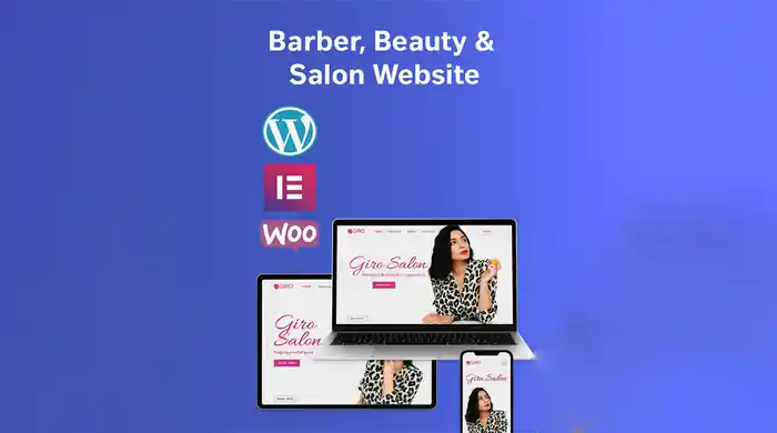 I can design WordPress hair salon website