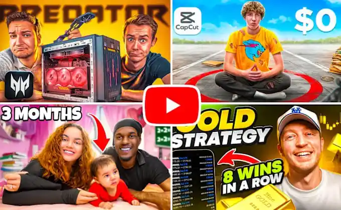 I can design attractive clickbait amazing YOUTUBE THUMBNAIL or cover in 3hr