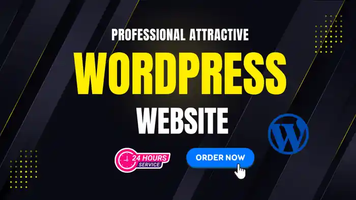I can build responsive business wordpress website design development