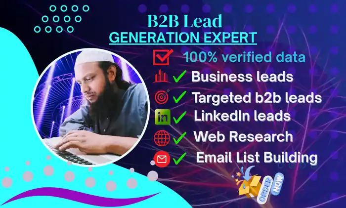 I can Accurate Data Entry & Lead Generation Expert
