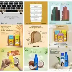 I can do social media marketing content create