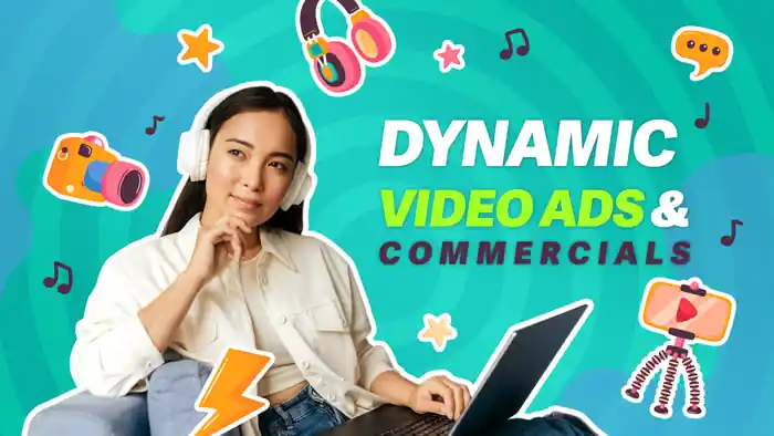 I can edit dynamic video ads and commercials to boost your brand