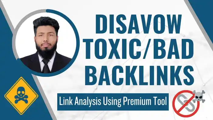 I can disavow toxic backlinks, remove spam links or delete bad links