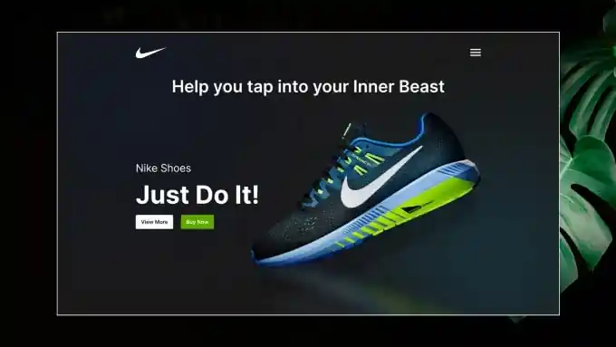 I can design awesome web header, website banner, and landing page design