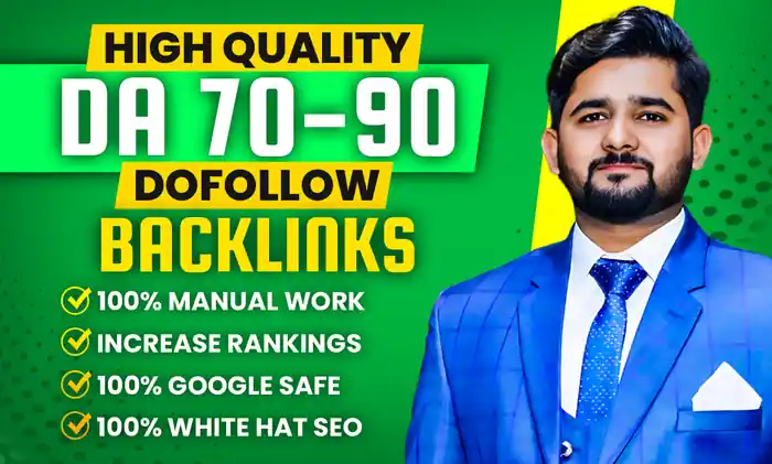 I can do high da white hat contextual dofollow seo backlinks link building