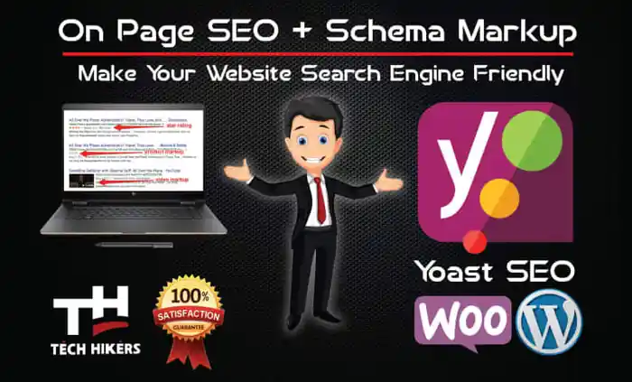 I can complete wordpress wix on page seo optimizations expert yoast rank mat