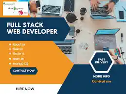 I can do full stack web app development in react, nextjs, nodejs & mongodb