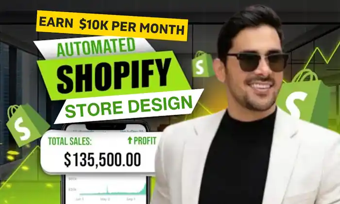 I can build automated shopify store , dropshipping store or shopify website