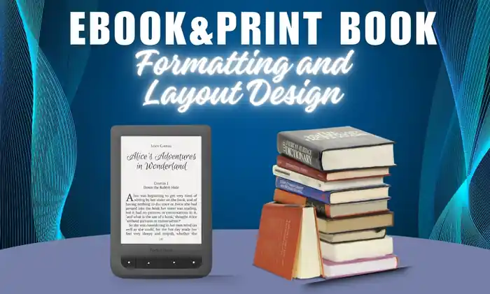 I can book cover design and book formatting 
