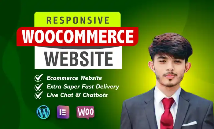 I can design your ecommerce website or woocommerce webshop with wordpress